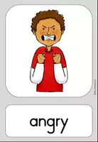 Vorschau - Bildkarten - Feelings Gefühle Bildkarten flashcards Tafelmaterial - Englisch - Seite 3