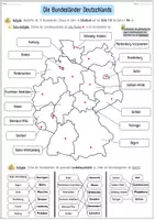 Vorschau - Arbeitsblätter - Bundesländer Deutschland (Kartenarbeit) - Seite 2