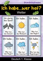 Vorschau - Spiele - Ich habe wer hat | Lesespiel | Materialpaket | Deutsch 1. Klasse - Seite 1