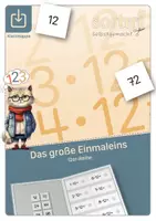 Vorschau - Stationenlernen - Klettmappe | Das große Einmaleins | 12er-Reihe - Deckblatt