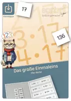 Vorschau - Stationenlernen - Klettmappe | Das große Einmaleins | 17er-Reihe - Deckblatt