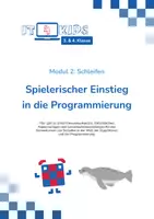 Vorschau - Stundenentwürfe - Einfach Programmieren mit IT4Kids: Schleifen–Klasse 3/4 - Deckblatt