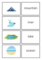 Vorschau - Spiele - First Words - English Flashcards PLACES AROUND THE WORLD - Seite 1