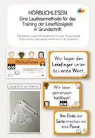 Vorschau - Fördermaterial/Inklusion - Hörbuchlesen/Hörtextlesen - Lesezeit/Leseband - in Grundschrift- Tafelmaterial/Aushang - Deckblatt