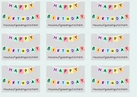 Vorschau - Anderer Materialtyp - Hausaufgabengutscheine für Geburtstag oder als Belohnung - Seite 3