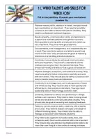 Vorschau - Arbeitsblätter - Jobs, Skills, Talents - 32 different Jobs - Seite 3