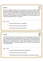 Vorschau - Stationenlernen - Lesekartei / Leseverständnis / Leseverstehen - Seite 2
