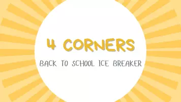 Vista previa - Juegos / Gamificación - 4 CORNERS - Ice breaker / First days of class - página 1