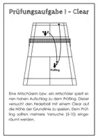 Vorschau - Aufgabenkarten - Badminton. Prüfungsaufgaben - Seite 1