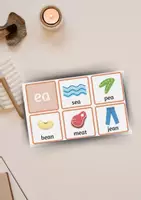 Προεπισκόπηση - Flashcards - "ea" English Words - Εξώφυλλο