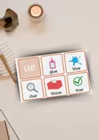 Προεπισκόπηση - Flashcards - "ue" English Words - Εξώφυλλο