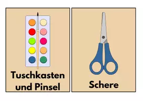 Vorschau - Poster - Materialschilder Materialkarten Classroom Management - Seite 2