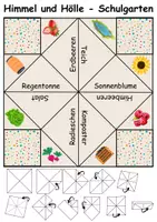 Vorschau - Spiele - Himmel und Hölle Schulgarten - DaZ/DaF, Deutsch (flaten/basteln) - Seite 2