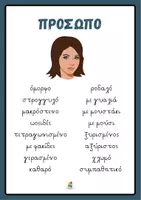 Προεπισκόπηση - Αφίσες - Αφίσες - Λεξιλόγιο για την περιγραφή προσώπου - Σελίδα 3