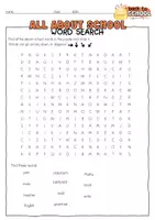 Vorschau - Arbeitsblätter - Back to school: wordsearch | summer | activity - Seite 2