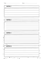 Vorschau - Arbeitsblätter - Lesetagebuch universal für längere Zusammenfassungen - Seite 3