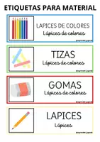 Vista previa - Decoración del aula - Pack de materiales aula - página 2