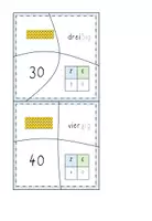 Vorschau - Stationenlernen - Zehnerzahlen - Puzzle - Goldene Perlen - Seite 2