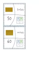 Vorschau - Stationenlernen - Zehnerzahlen - Puzzle - Rechenstäbchen - Seite 3