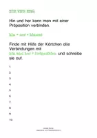 Vorschau - Arbeitsblätter - hin und her + Präposition - Seite 2