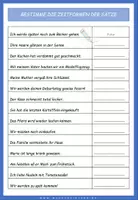 Vorschau - Arbeitsblätter - Deutsch: Zeitformen erkennen und bilden - auch interaktiv - Seite 2