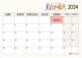 Vista previa - Decoración del aula - Calendario ESCOLAR curso '24-'25 - página 2