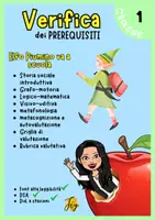 anteprima - Serie di lezioni - Verifica dei prerequisiti classe prima - Pagina di copertina