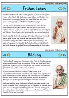 Vorschau - Arbeitsblätter - Mahatma Ghandi MEGABUNDLE - Wissenskartei, Lückentext, Steckbrief, Suchsel - Seite 2