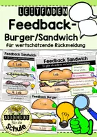 Vorschau - Poster - Feedback-Sandwich für wertschätzende Rückmeldung - Deckblatt