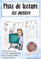 Aperçu - Feuilles d'exercices - Kit pédagogique : Pistes de lecture - Page 1