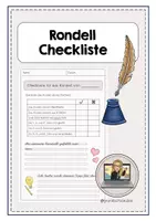 Vorschau - Arbeitsblätter - Rondell Checkliste - Deckblatt