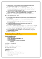 Vorschau - Arbeitsblätter - Kreatives Schreiben Geheft Arbeitsheft Prüfung - Seite 1