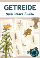 Vorschau - Spiele - Getreide: Spiel Paare finden - Deckblatt