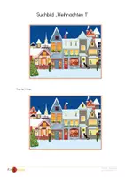Vorschau - Anderer Materialtyp - "Finde die Unterschiede": Suchbilder Weihnachten - Seite 1