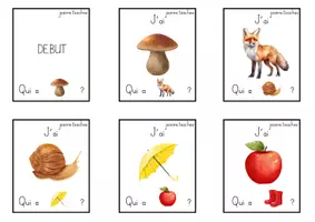 Aperçu - Jeux - J’ai - Qui : AUTOMNE - Page 1