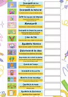 Vista previa - Unidades / Secuencias / Situaciones de Aprendizaje - Póster Encargados de Clase - página 3