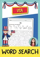 Vorschau - Arbeitsblätter - USA word search / Wortsuchspiel (Englisch) - Deckblatt