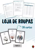 anteprima - Esercizi - Vocabulário Loja de Roupas (parte 2) - Pagina di copertina
