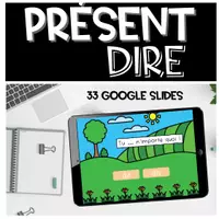 Vorschau - Spiele - Présent verbe DIRE - Deckblatt