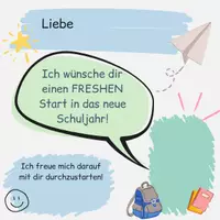 Vorschau - Mal- und Bastelvorlagen - Willkommensgeschenk für das neue Schuljahr: "Fresher Start" - Seite 3