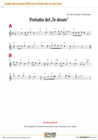 Vista previa - Unidades / Secuencias / Situaciones de Aprendizaje - Preludio del "Te deum" (Marc Antoine Charpentier) - Acompañamiento con instrumentos Orff - página 3