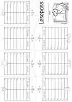 Vorschau - Arbeitsblätter - Lesepass Kamel | Klassentiere - Seite 3