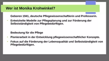 Vorschau - Präsentationen/Tafelbilder - Monika Krohwinkel und die ABEDL - Seite 1