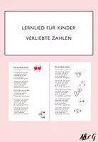Vorschau - Anderer Materialtyp - Lied Verliebte Zahlen 1 - Deckblatt