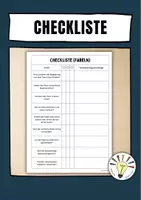 Vorschau - Anderer Materialtyp - Checkliste (Fabeln) - Deckblatt