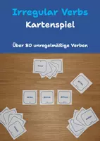 Vorschau - Spiele - Irregular verbs - Kartenspiel/Memory (Unregelmäßige Verben) - Deckblatt