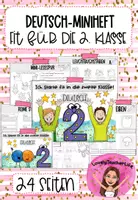 Vorschau - Arbeitsblätter - Miniheft: Fit für die 2. Klasse - Deutsch - Deckblatt