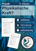 Vorschau - Arbeitsblätter - Physikalische Kraft oder keine? - Definition, Beispiele - Quiz - Deckblatt