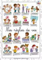 Aperçu - Affichage - Nos Règles de Vie - Ressource Pédagogique - Page de couverture