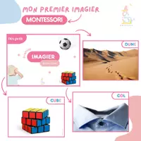 Aperçu - Apprentissages en autonomie - MON PREMIER IMAGIER MONTESSORI-SERIE ROSE - Page de couverture